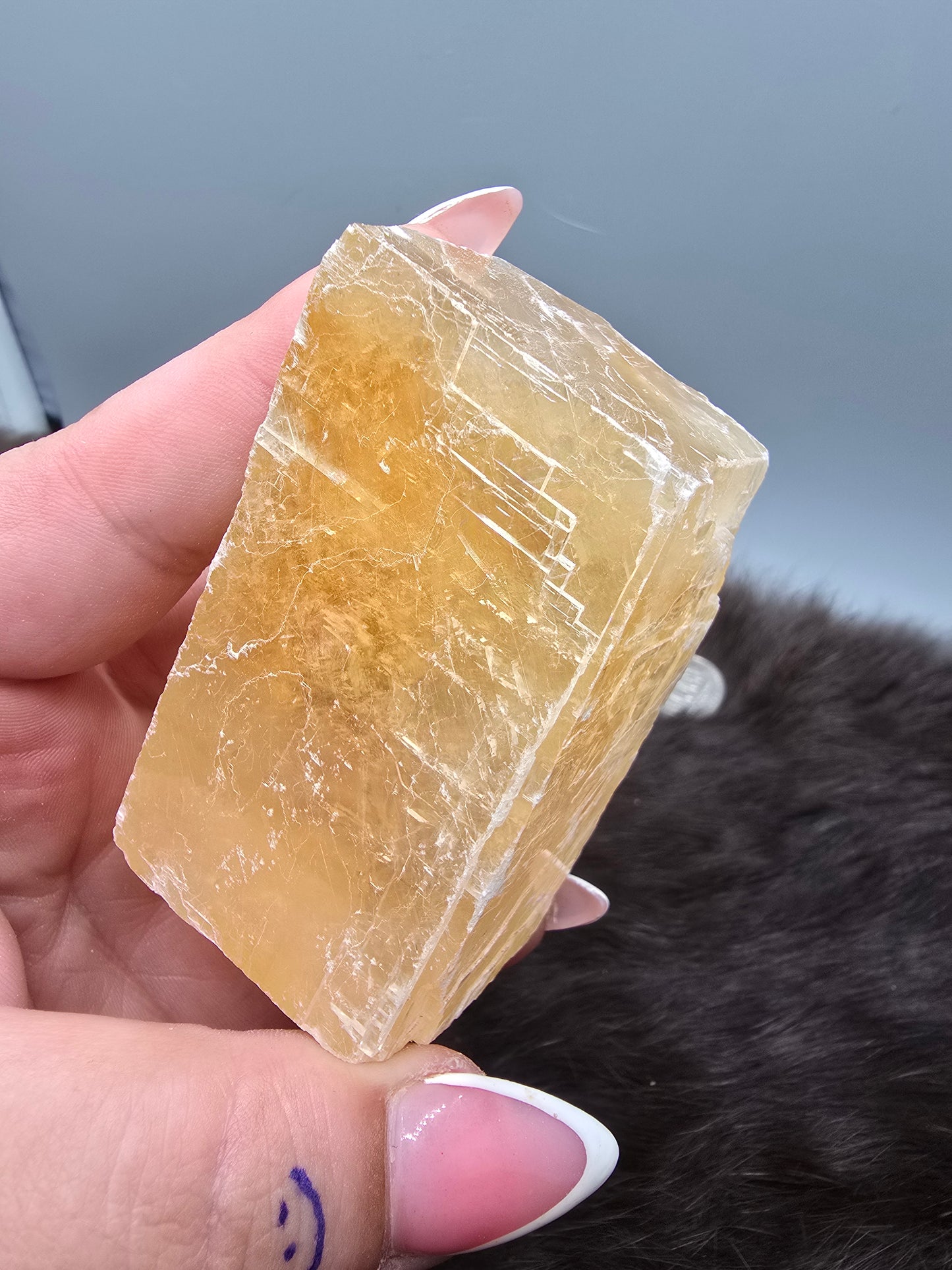 Honey optical calcite