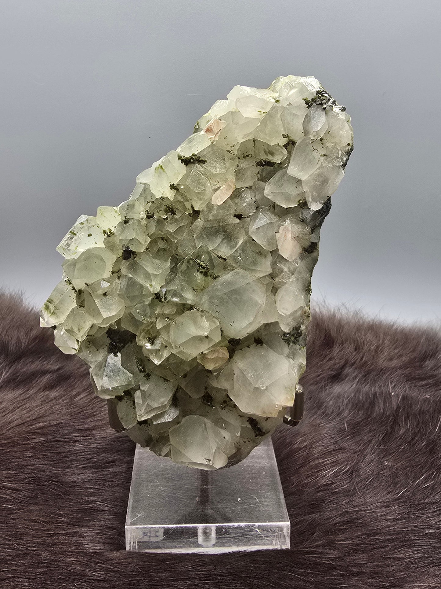 Epidote and quartz