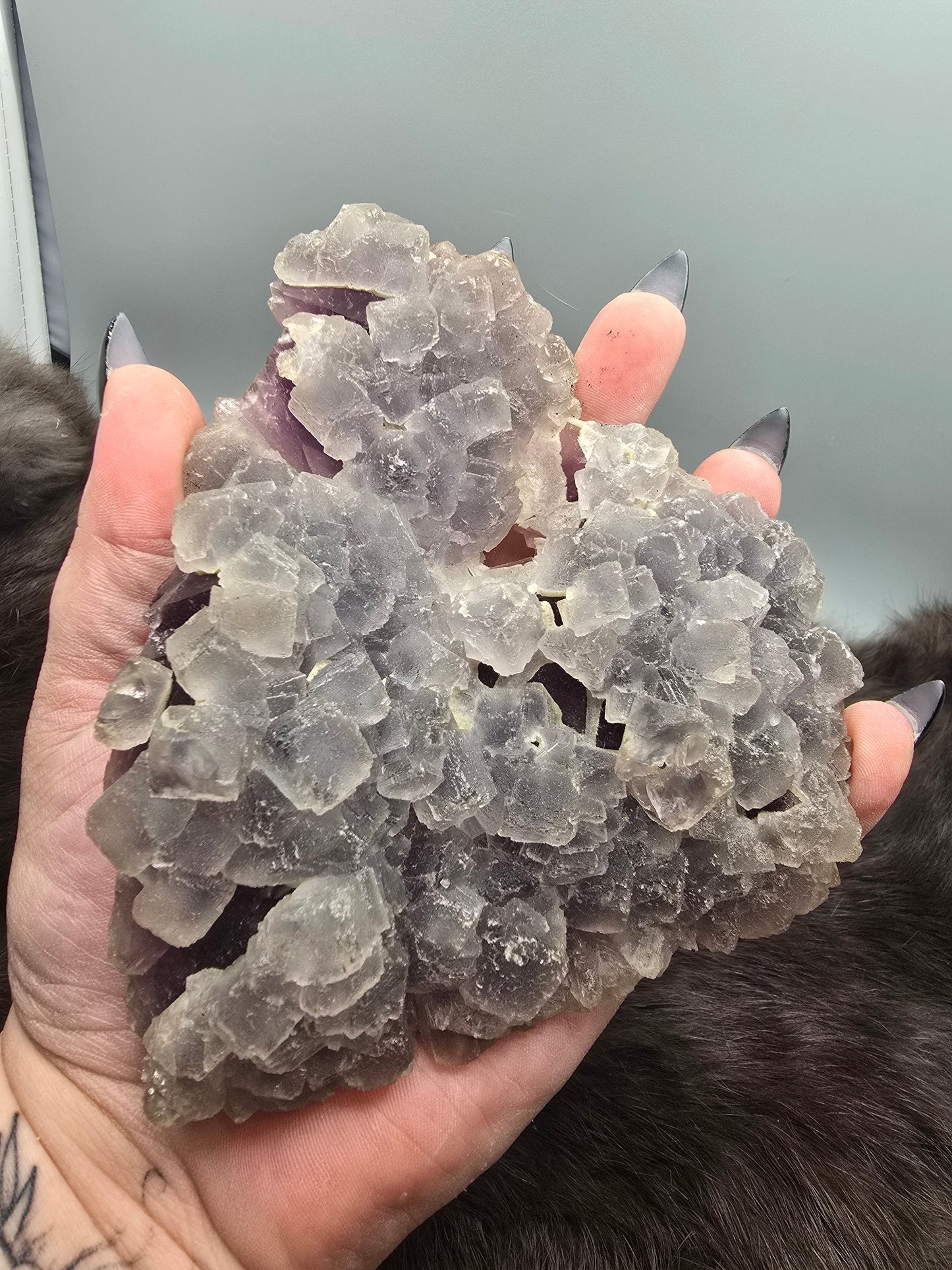 Second generational fluorite