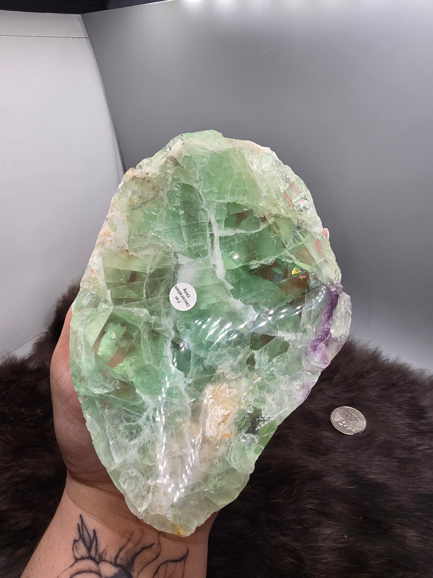 Fluorite bowl