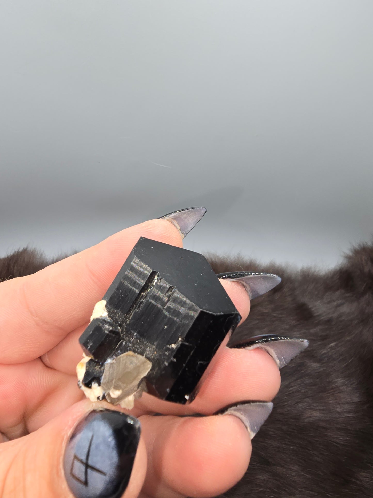 Tourmaline with smokey