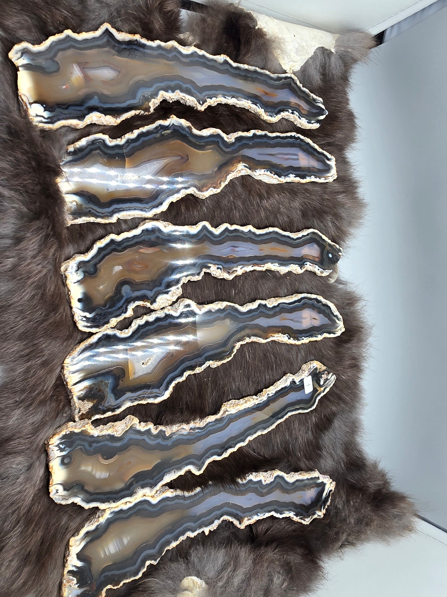 Agate slices