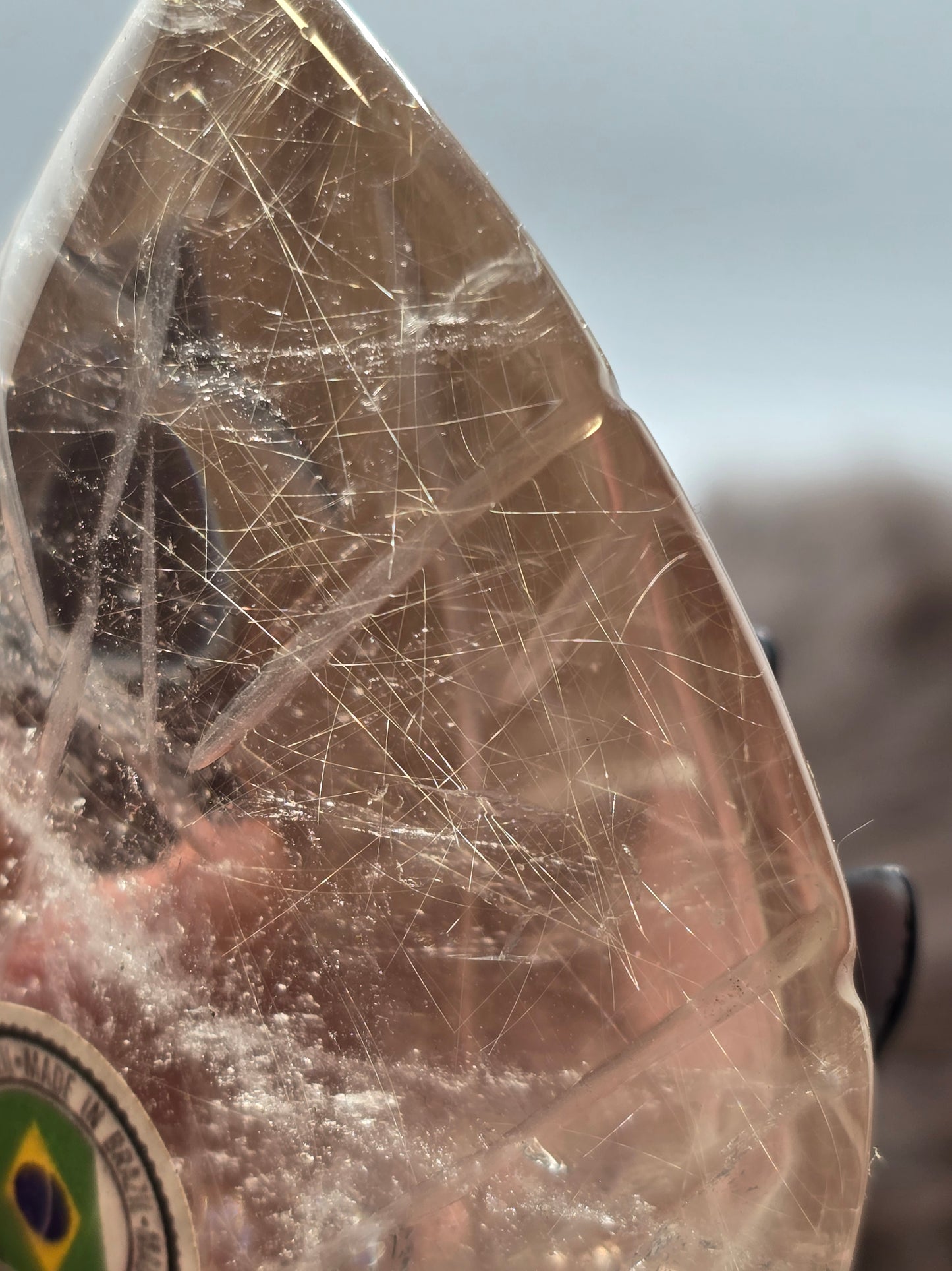 Rutile quartz