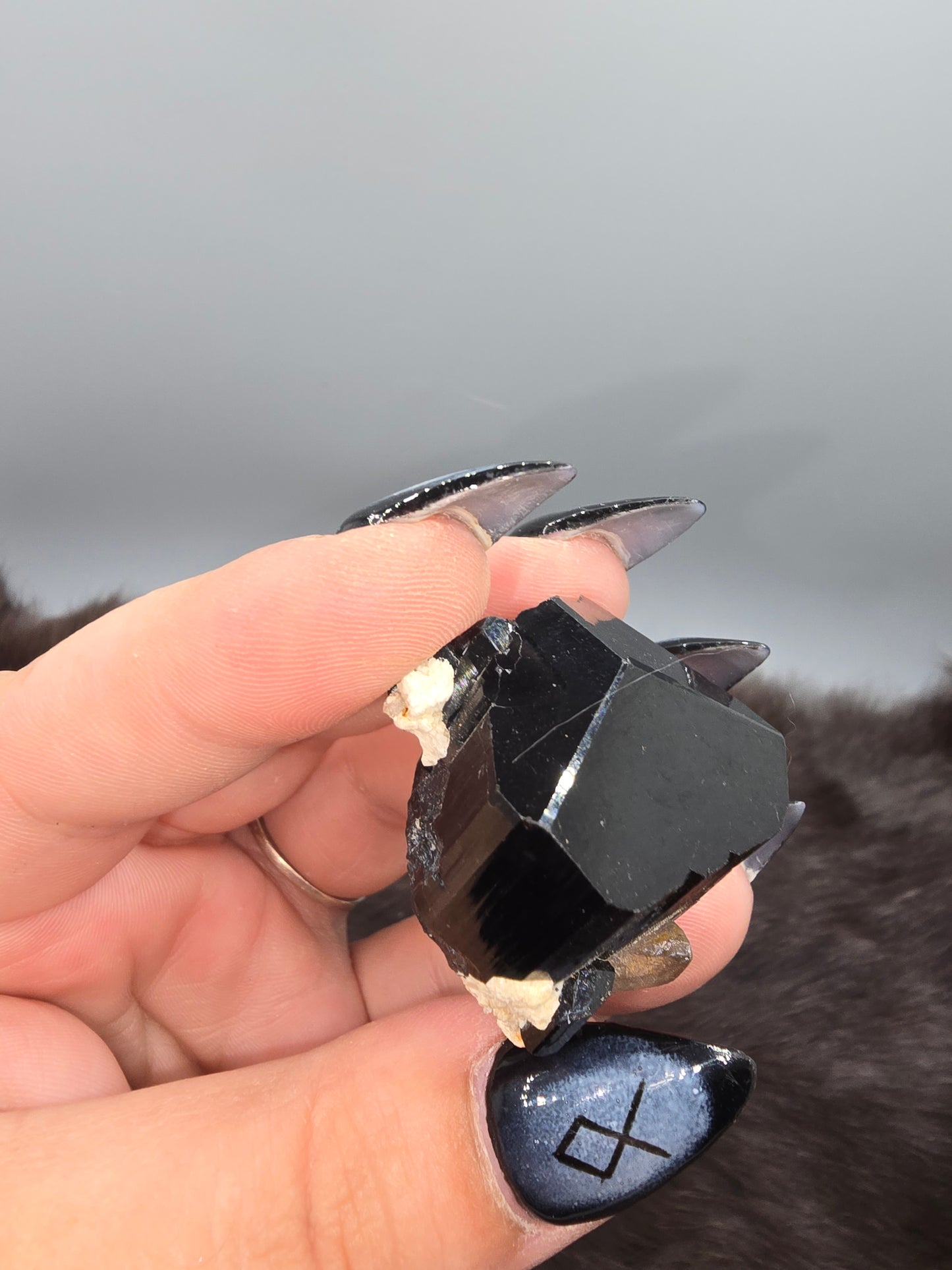 Tourmaline with smokey