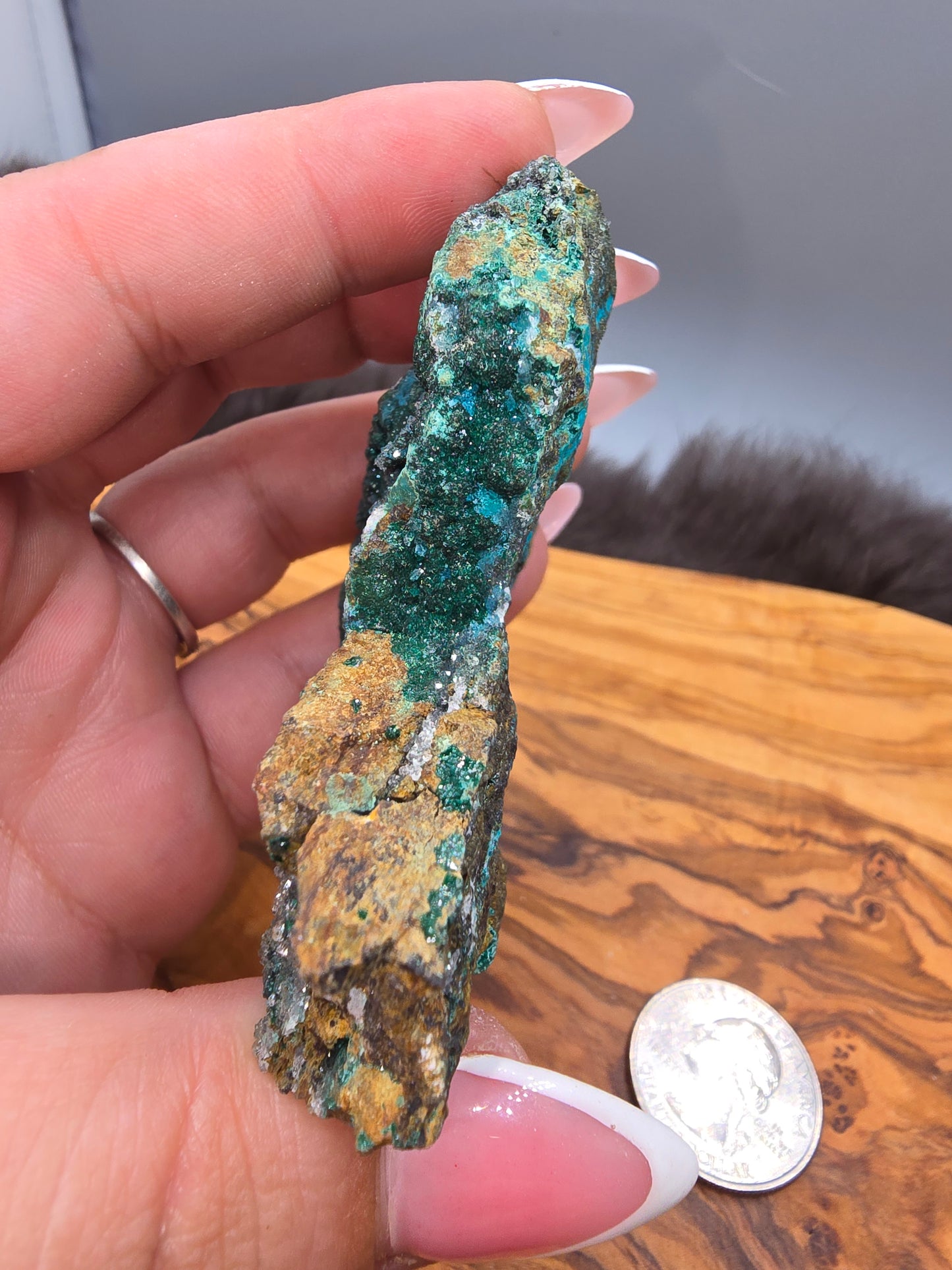 Malachite chrysocolla