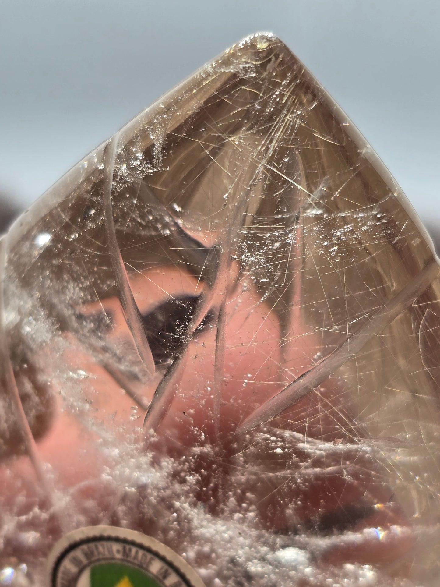 Rutile quartz