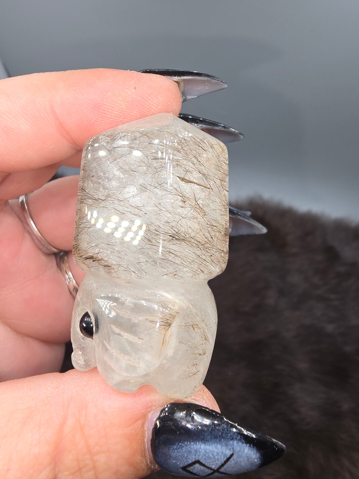 Rutile quartz
