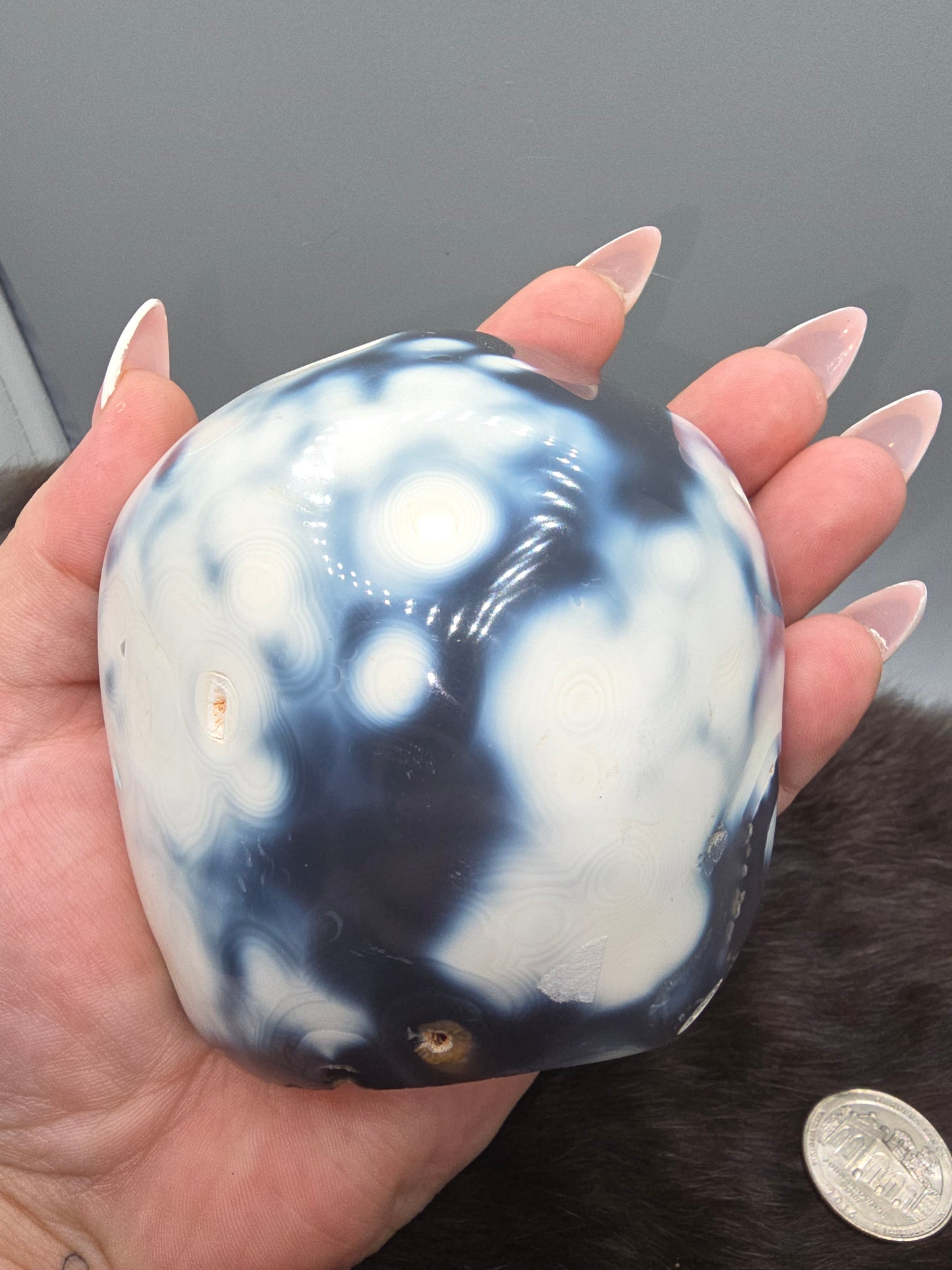 Orca agate
