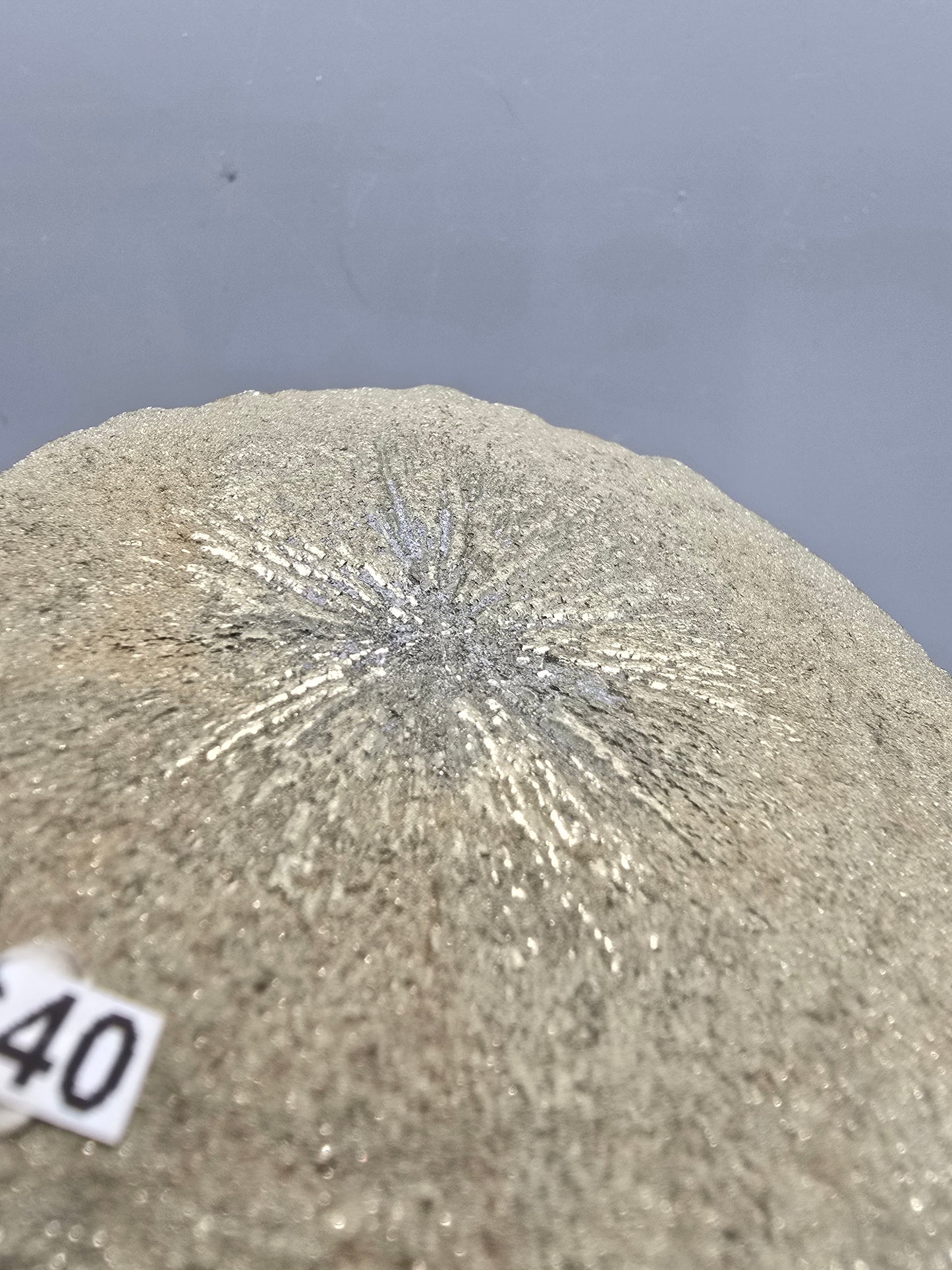 Pyrite sun