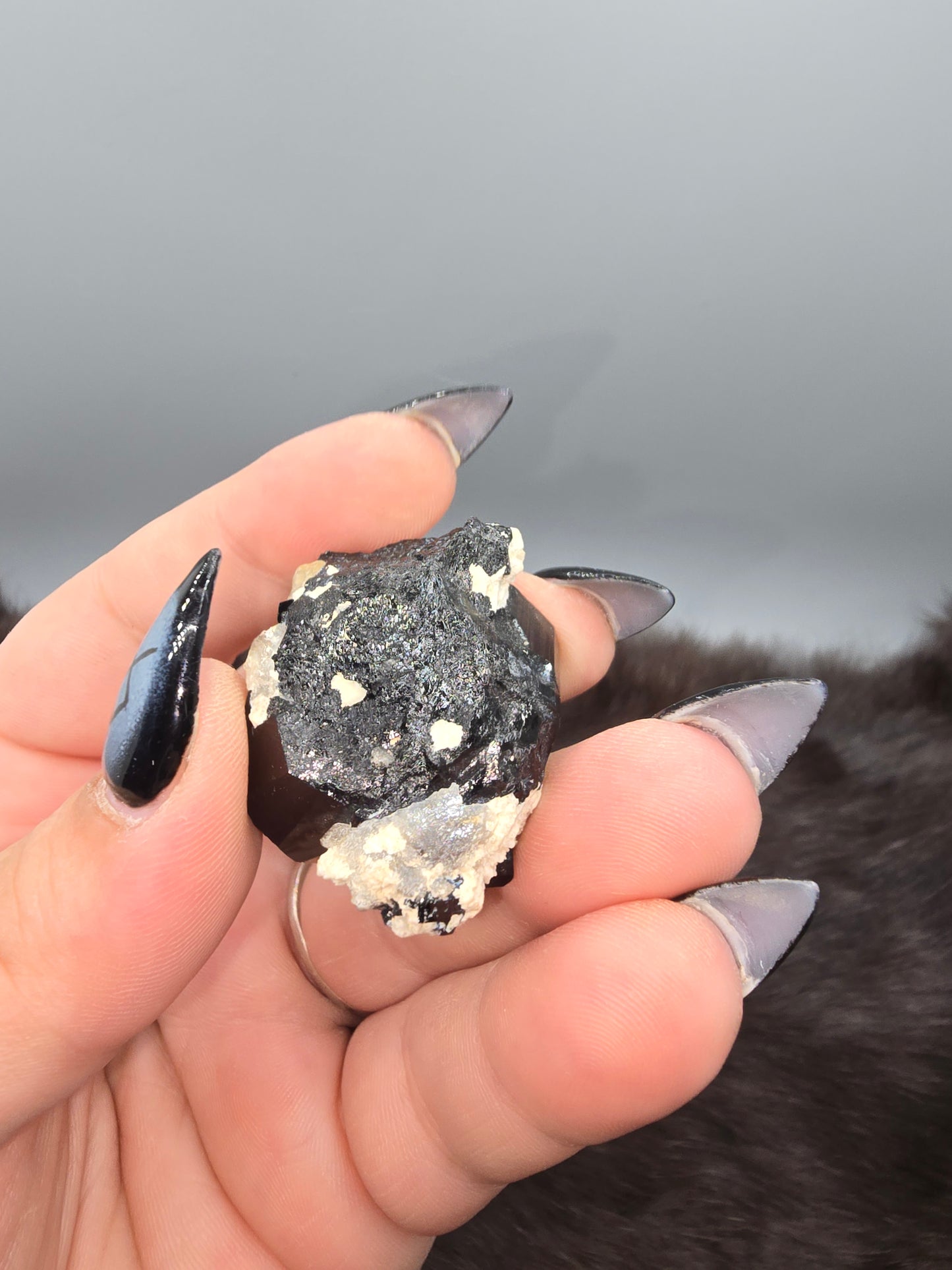 Tourmaline with smokey