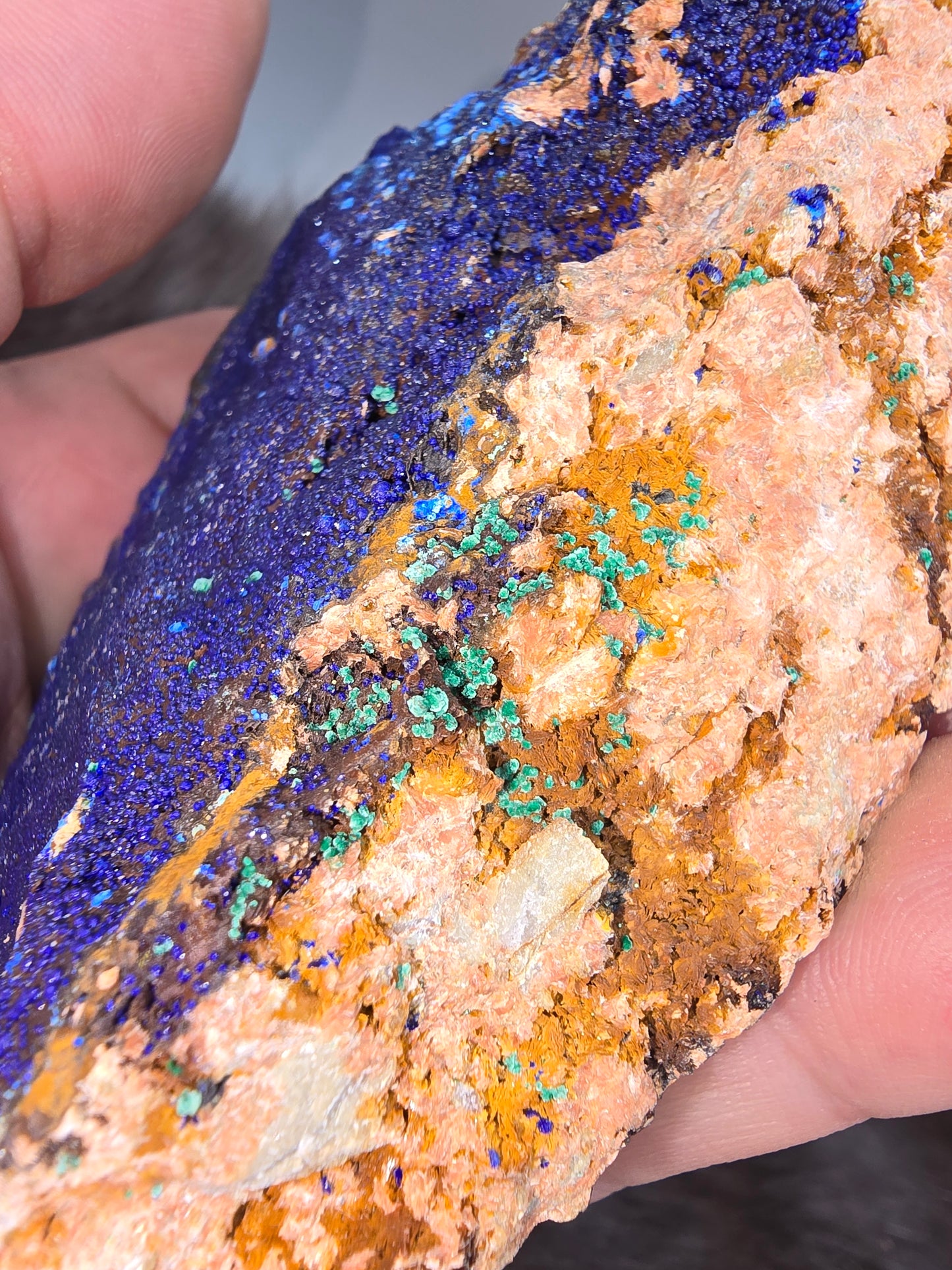 Azurite malachite