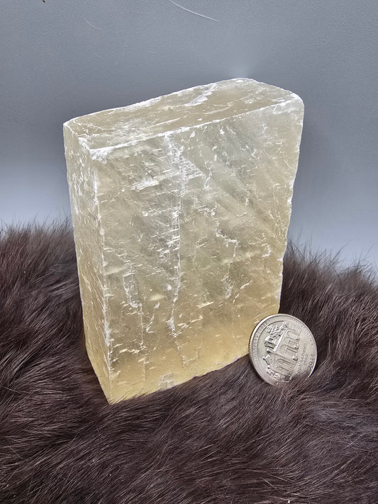 Honey optical calcite