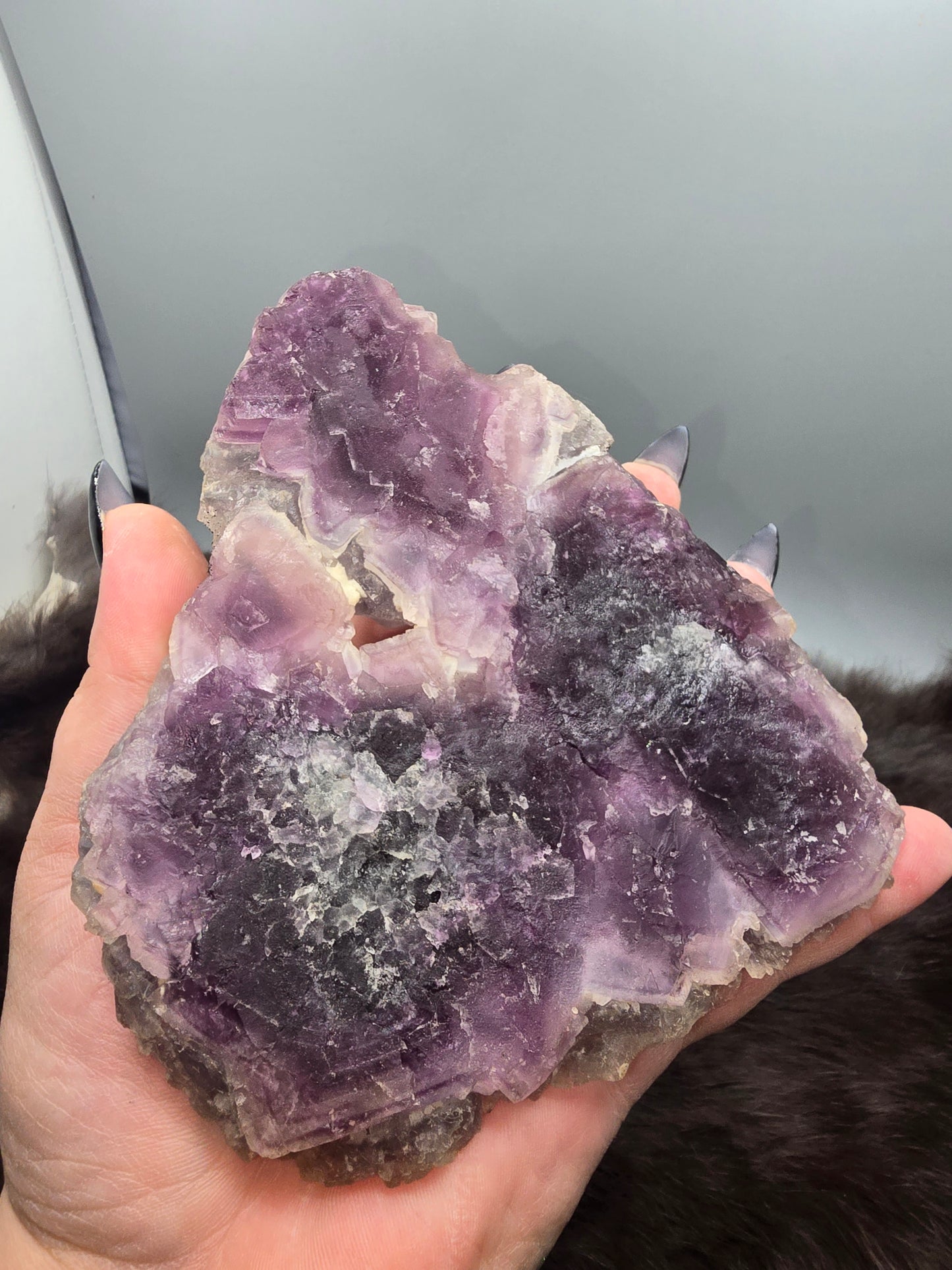 Second generational fluorite
