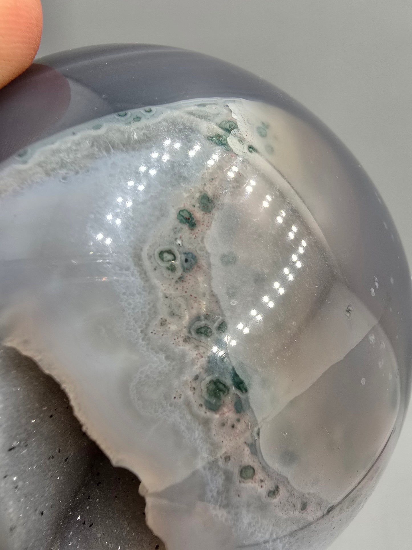 Agate sphere