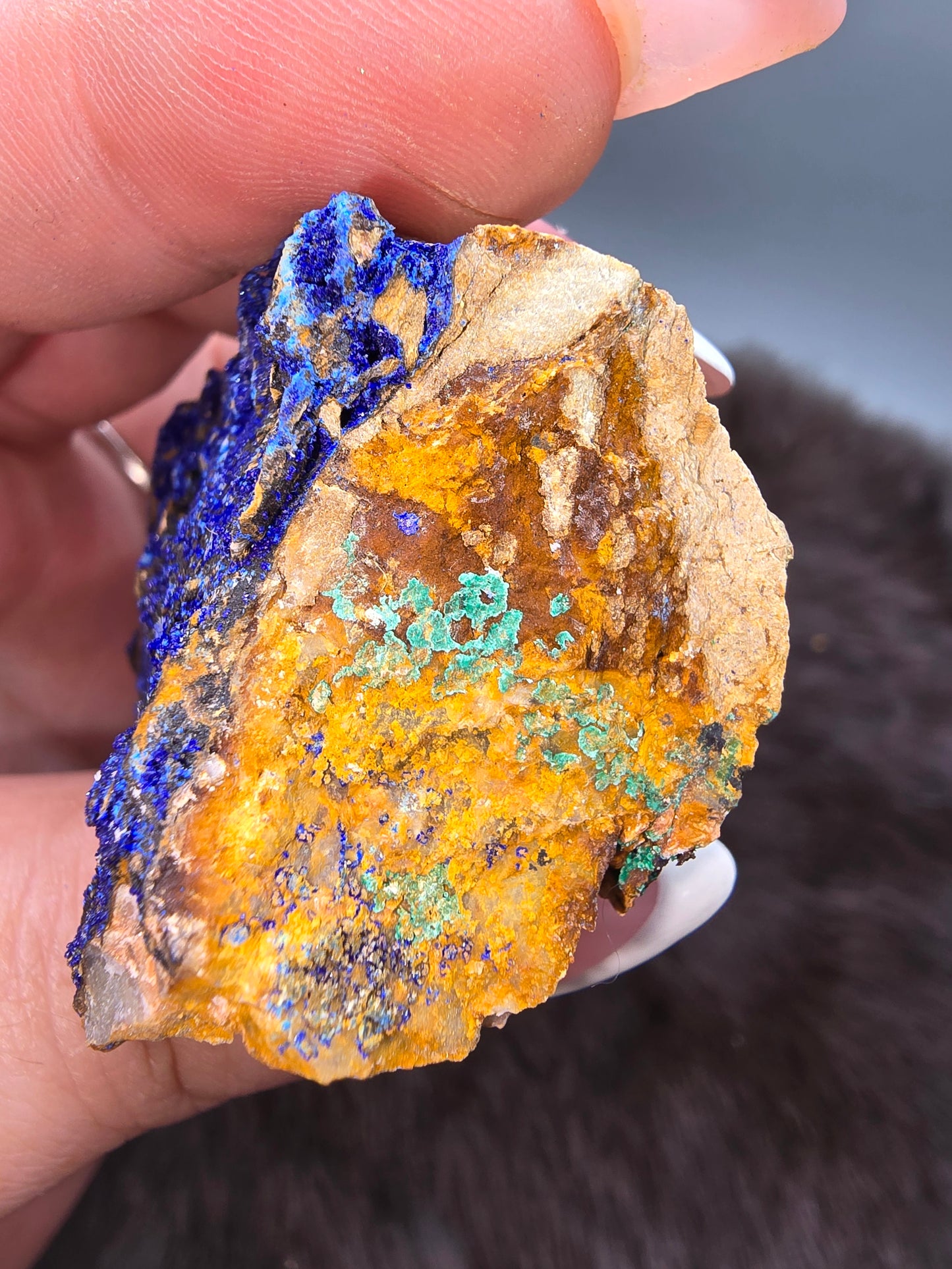 Azurite malachite