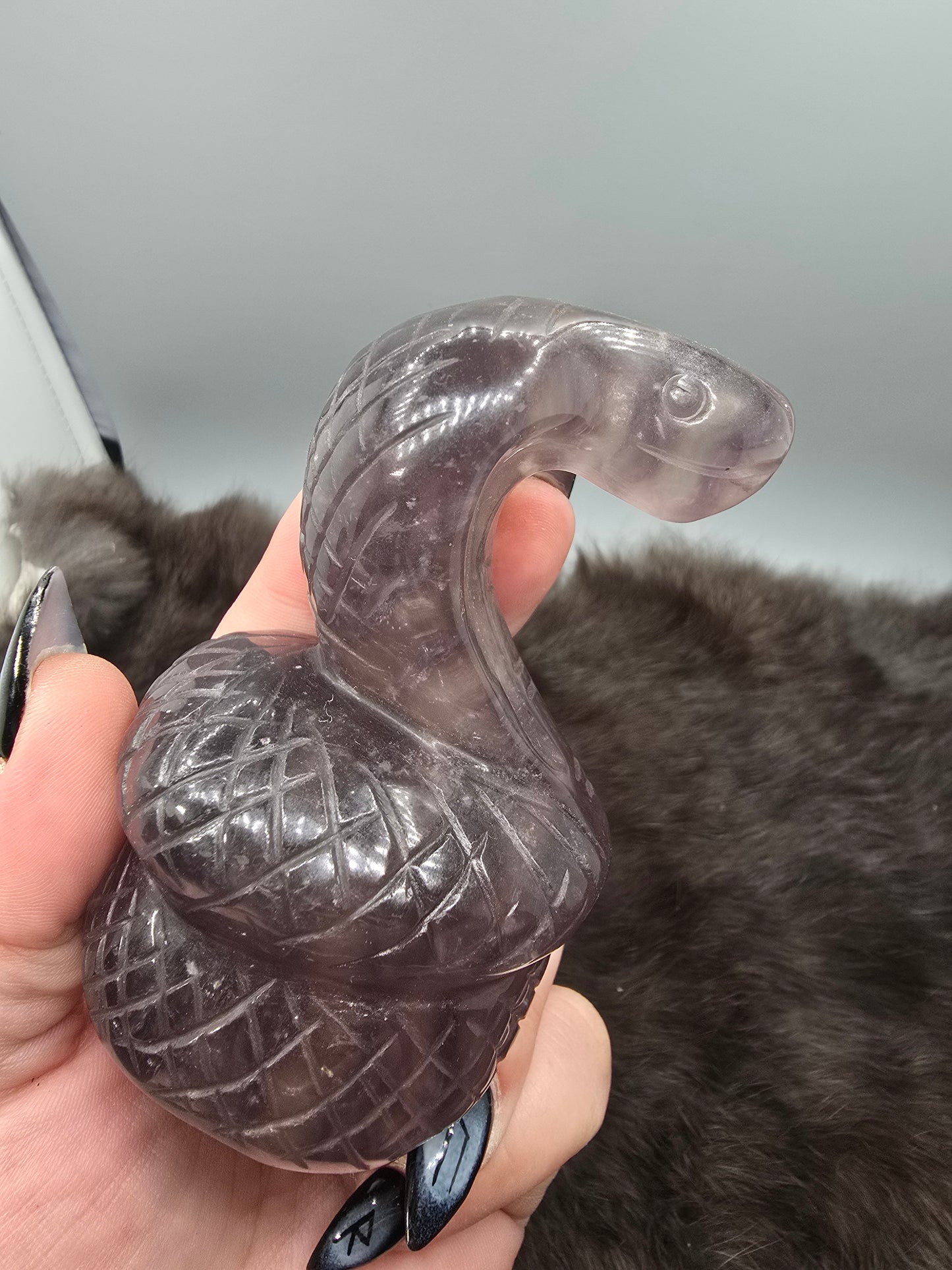Fluorite mica snake