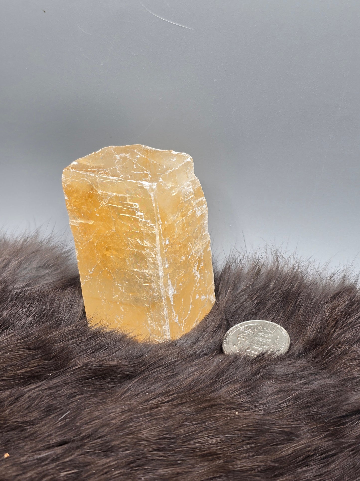 Honey optical calcite