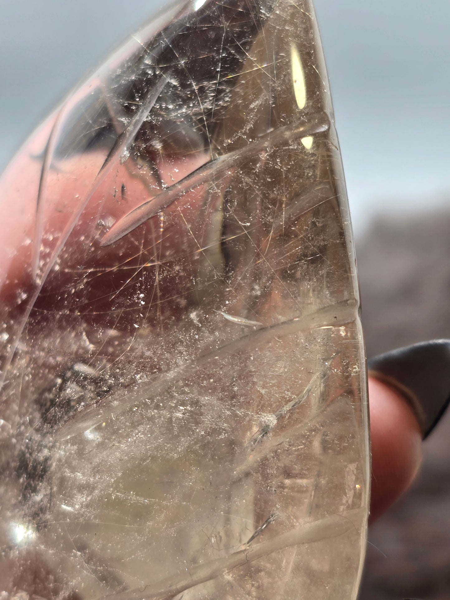 Rutile quartz