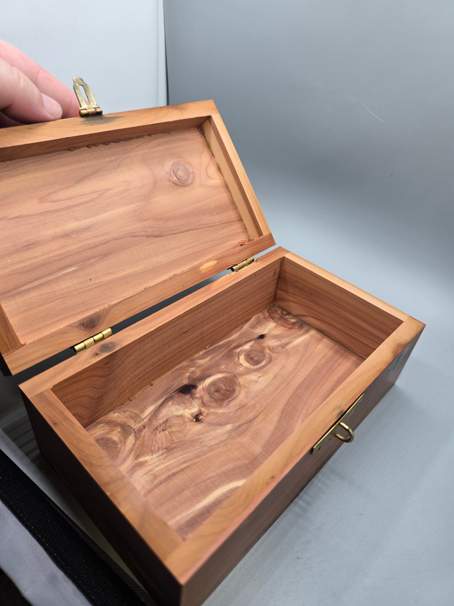 Cedar trinket box