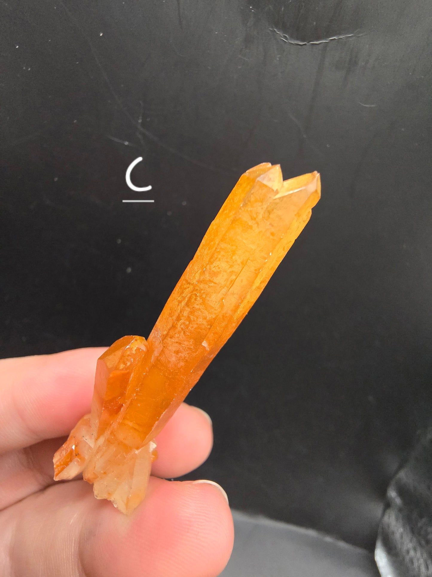 Tangerine quartz