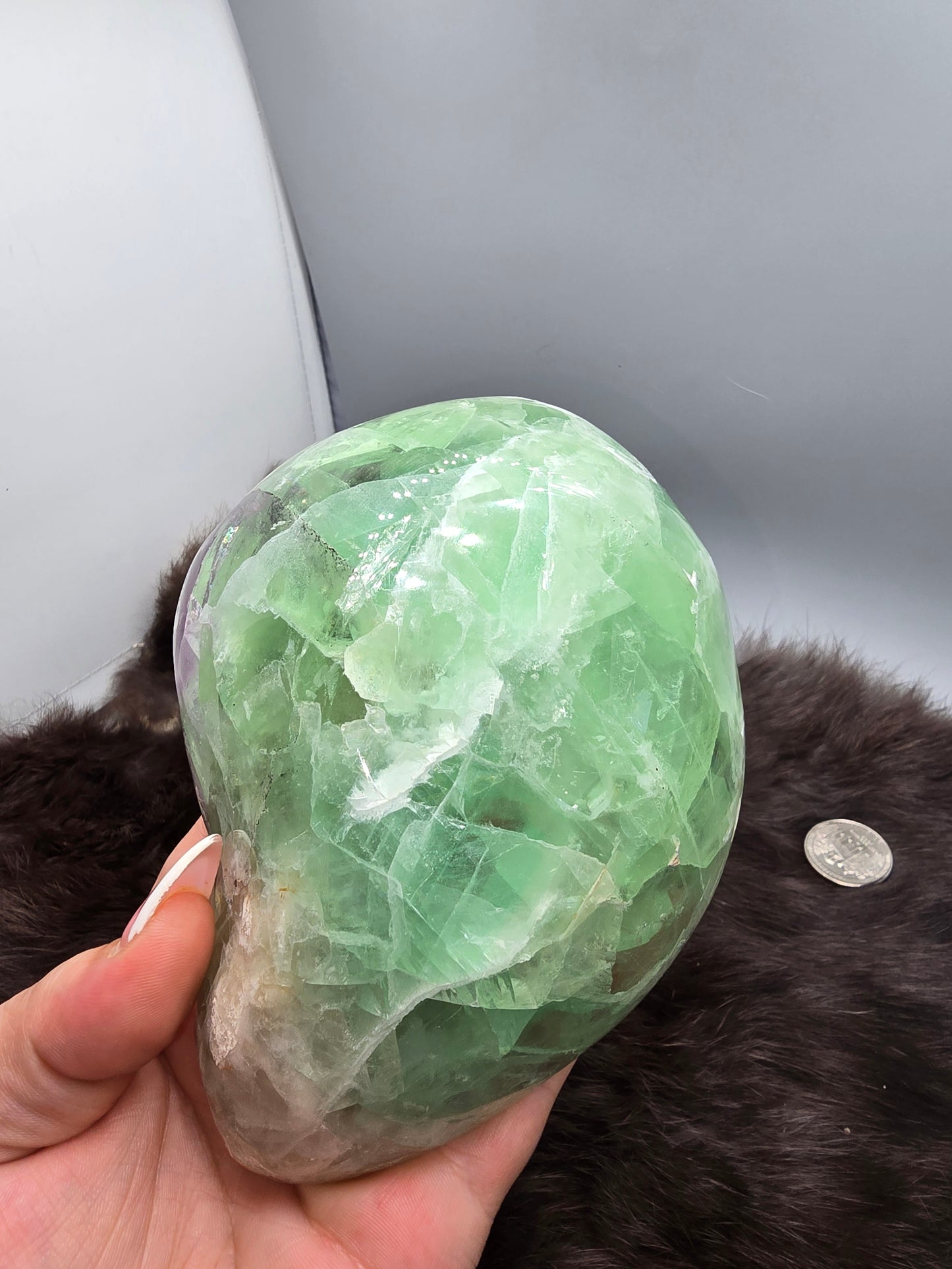 Fluorite bowl
