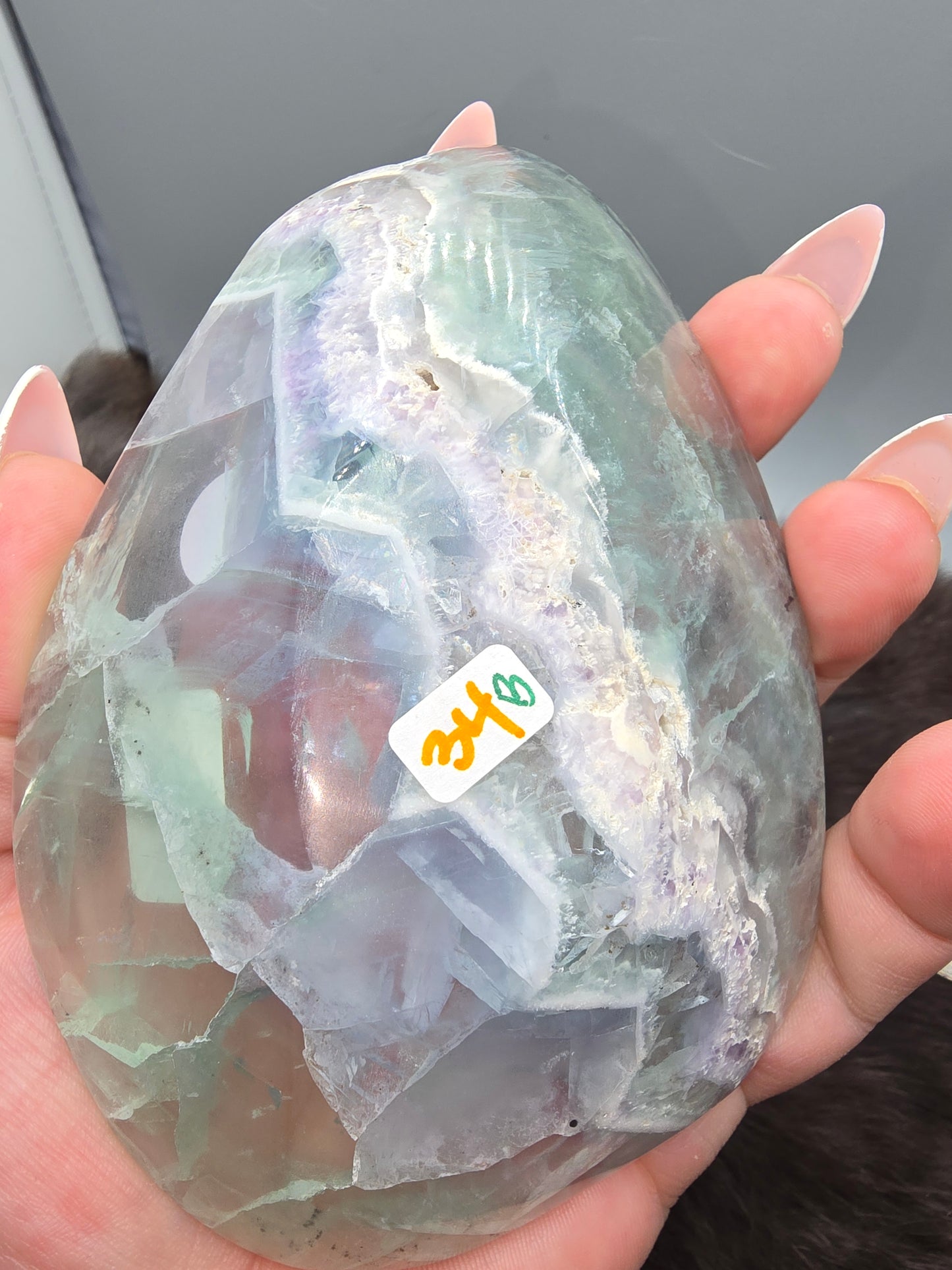Fluorite bowl