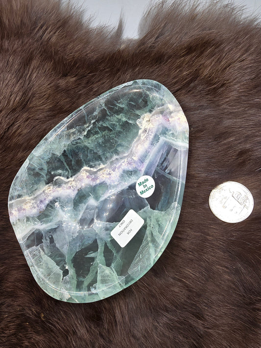 Fluorite bowl