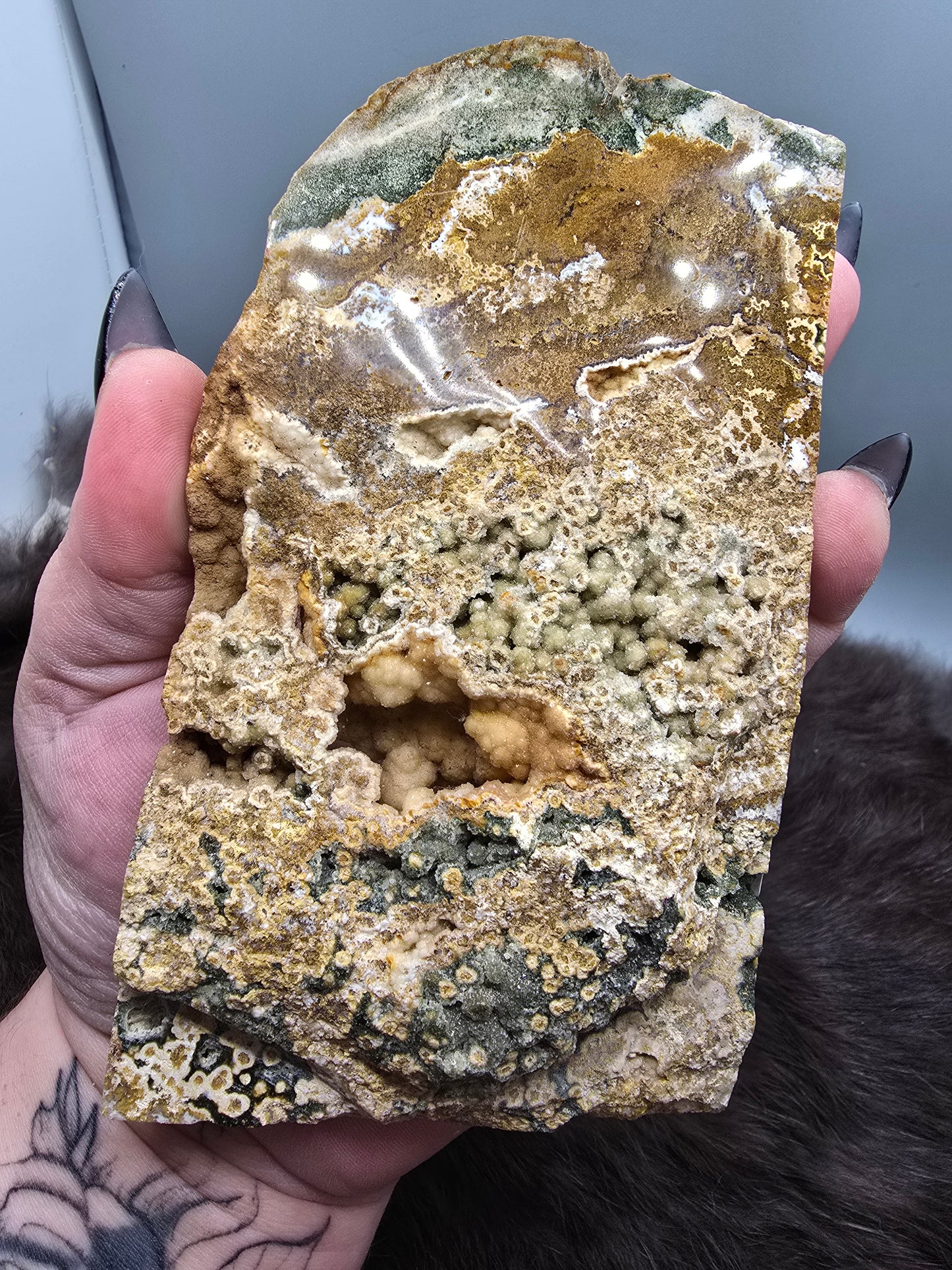 Ocean jasper slab