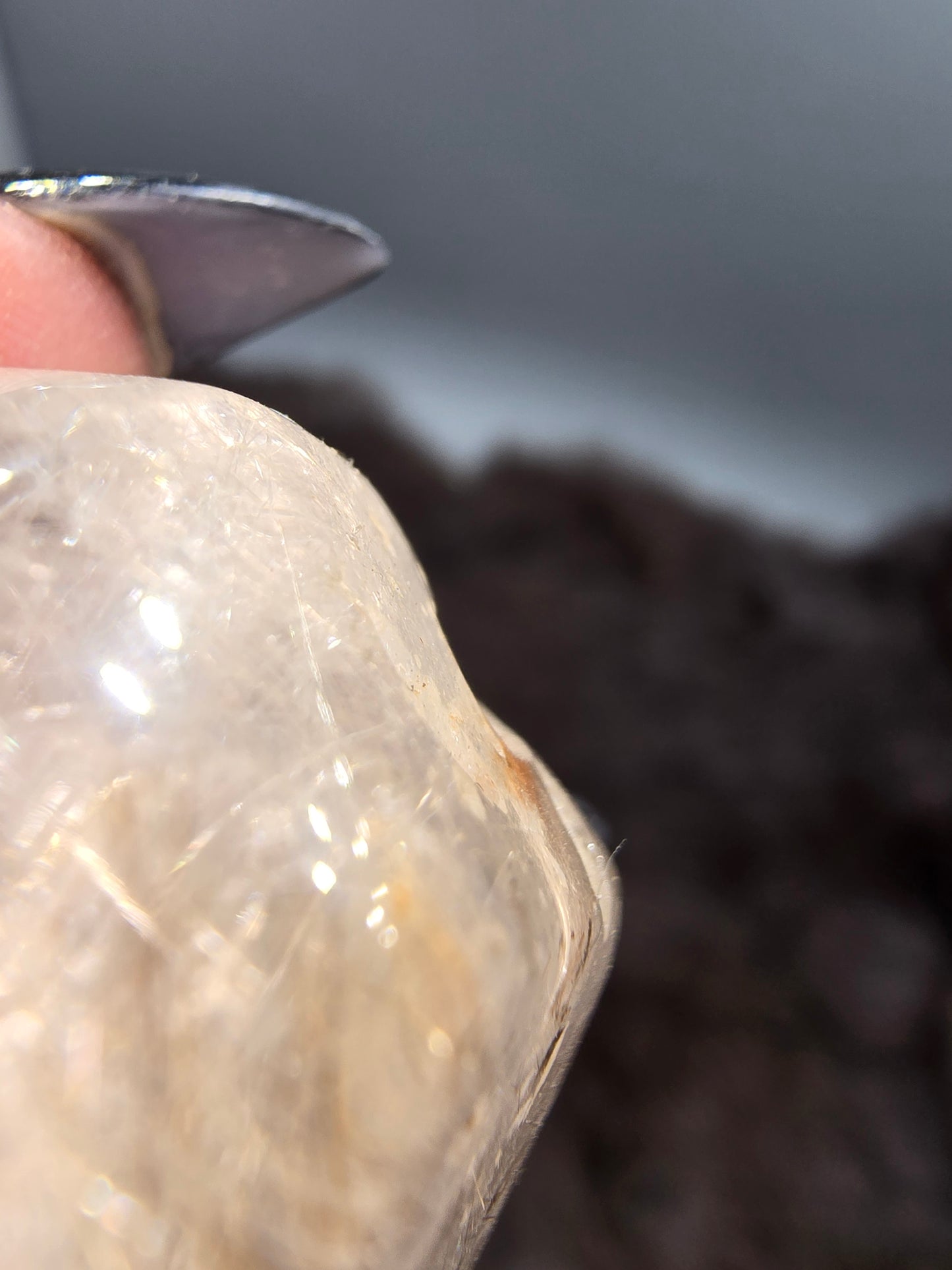 Rutile quartz