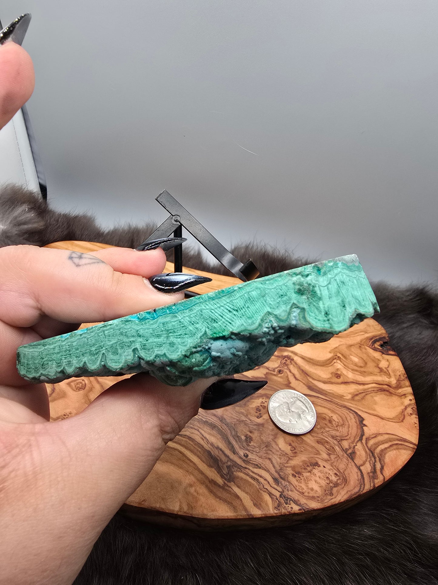 Chrysocolla malachite