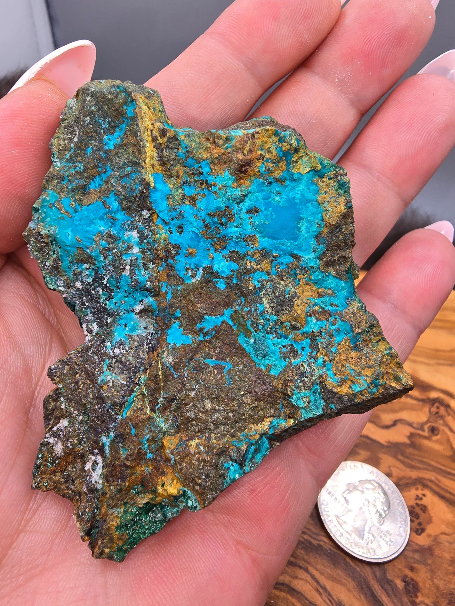 Malachite chrysocolla