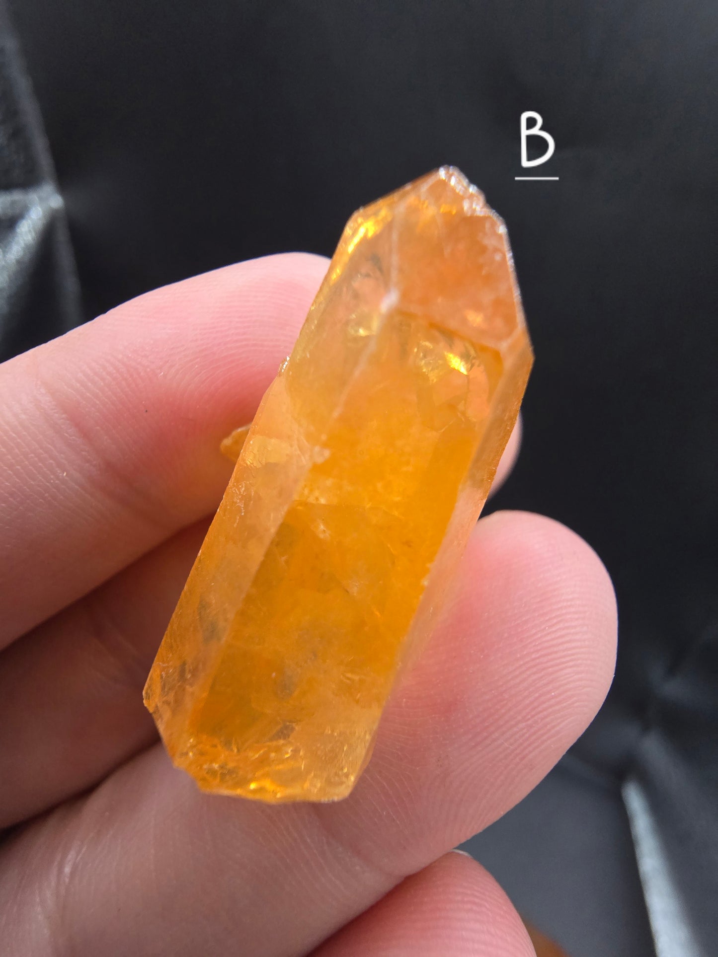 Tangerine quartz