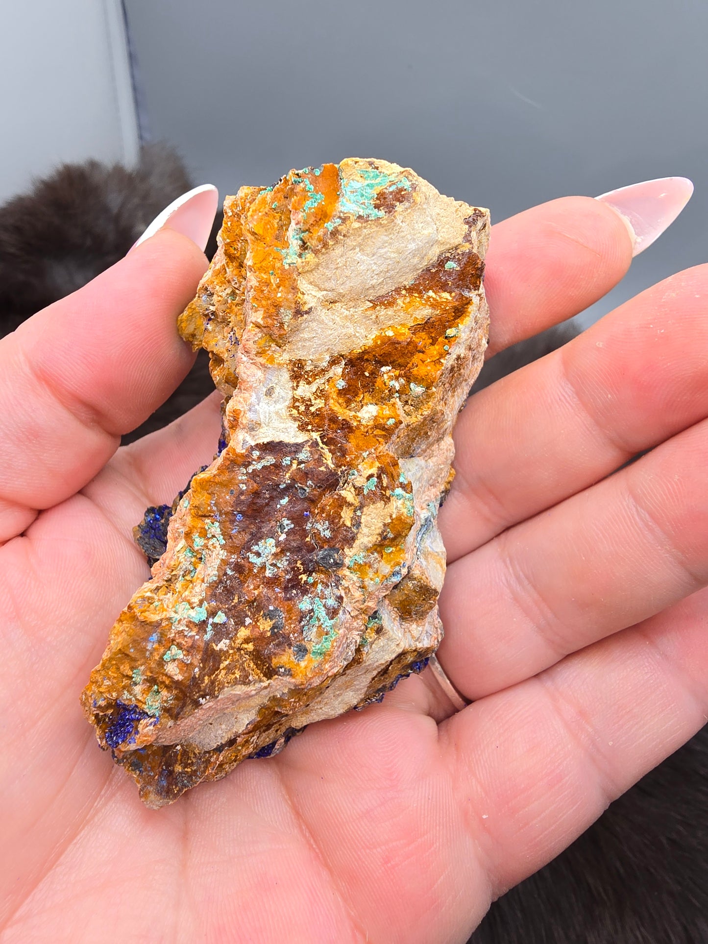 Azurite malachite