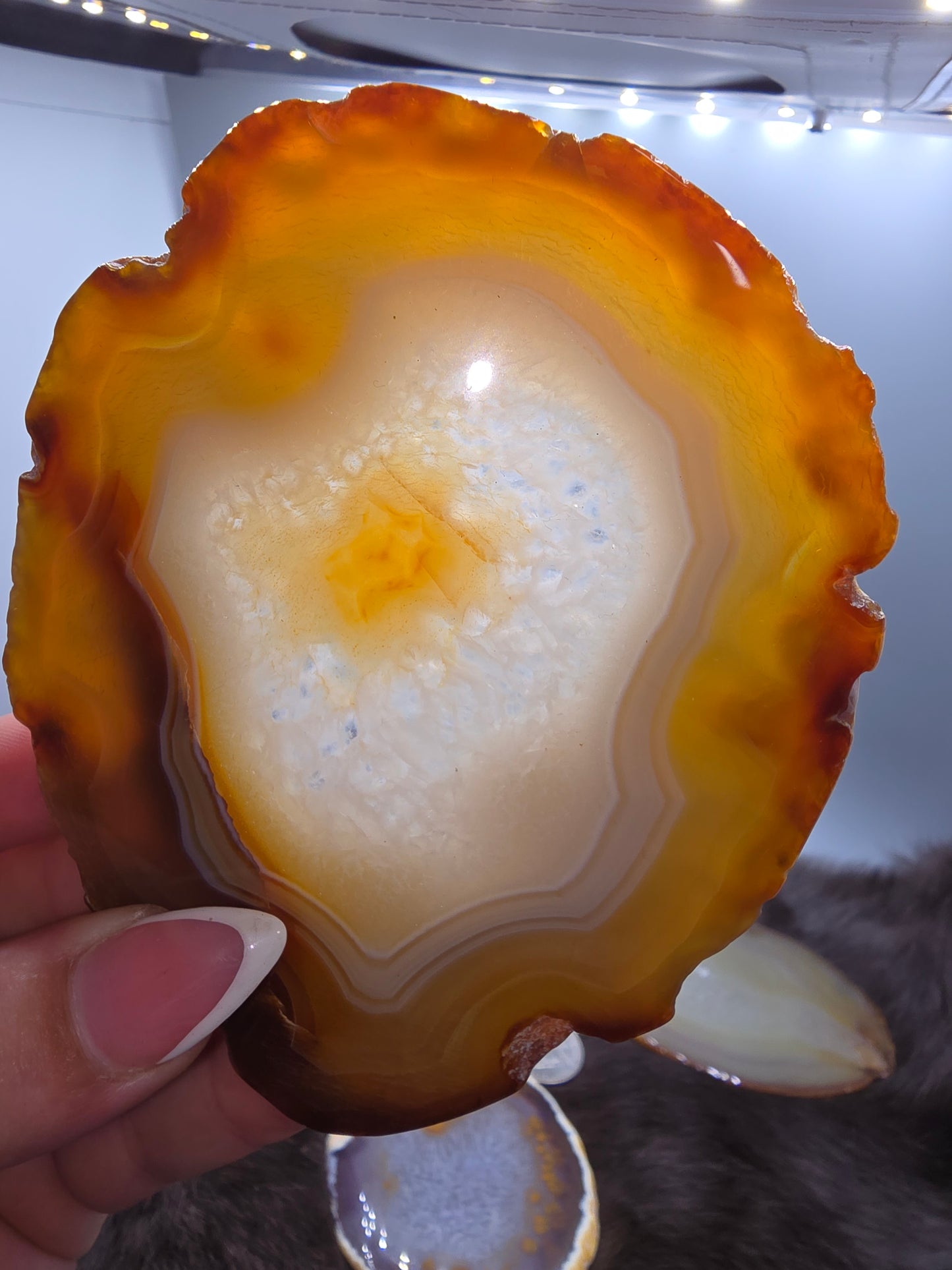 Agate slices