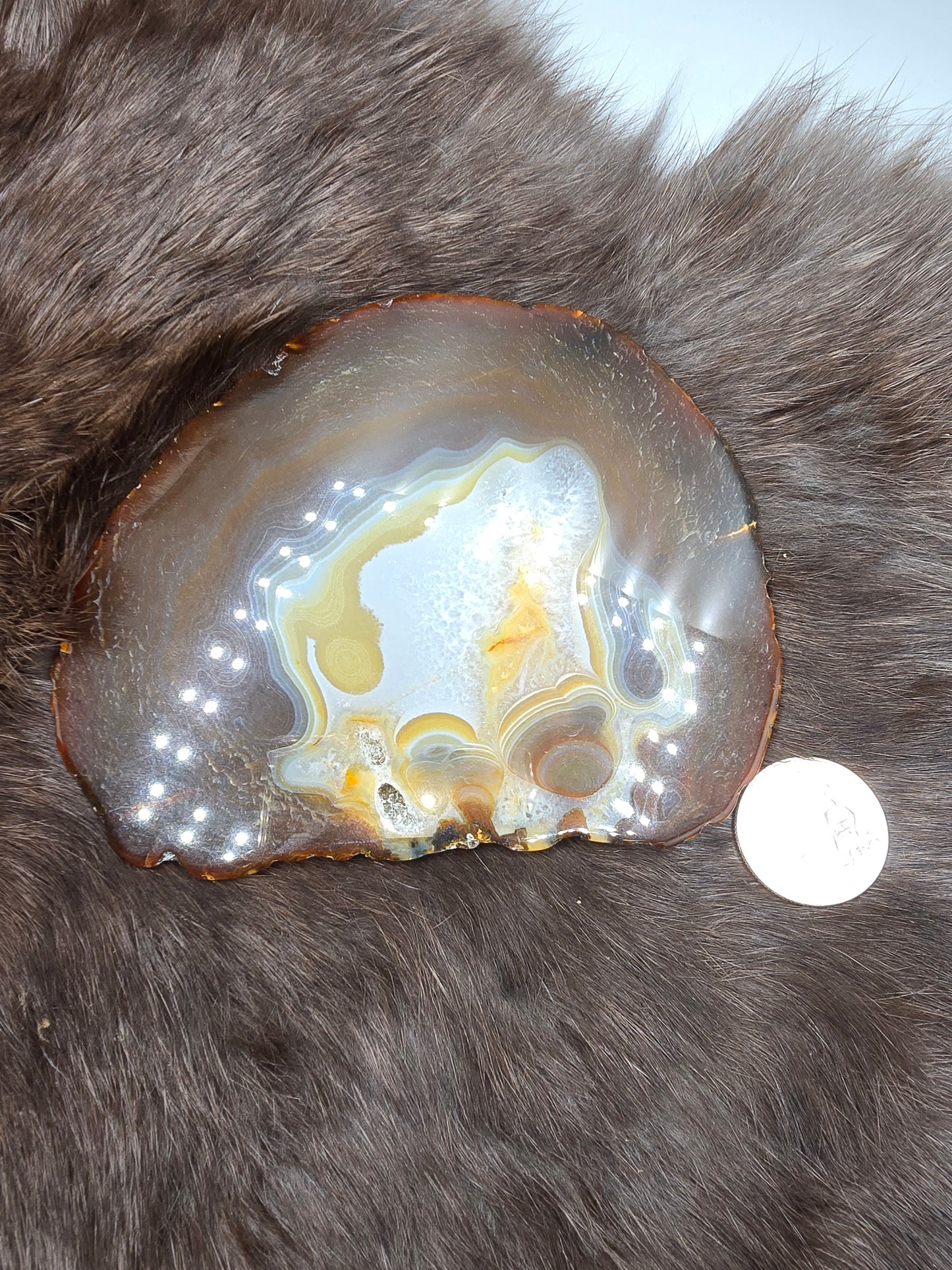 Carnelian slice