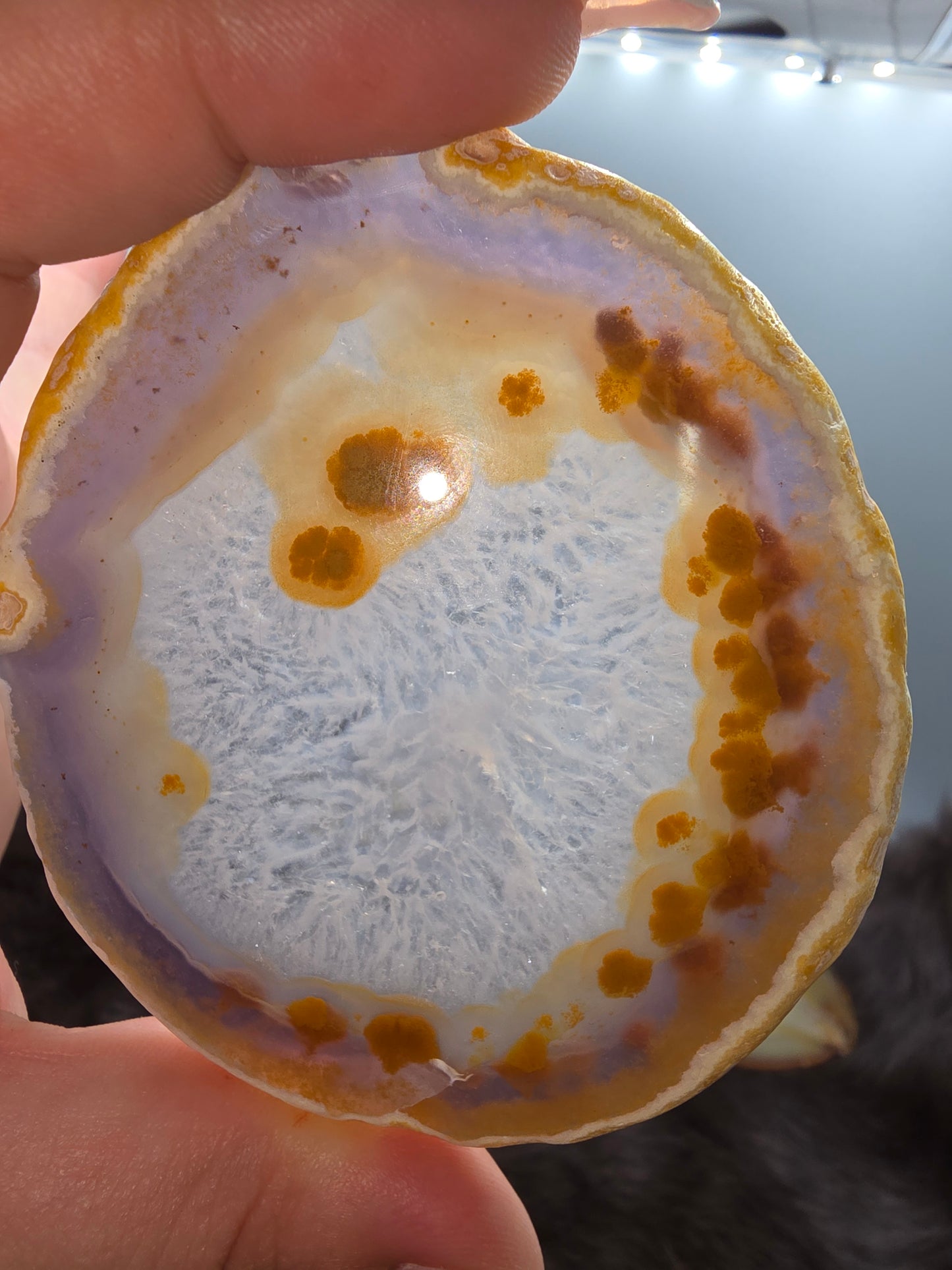 Agate slices