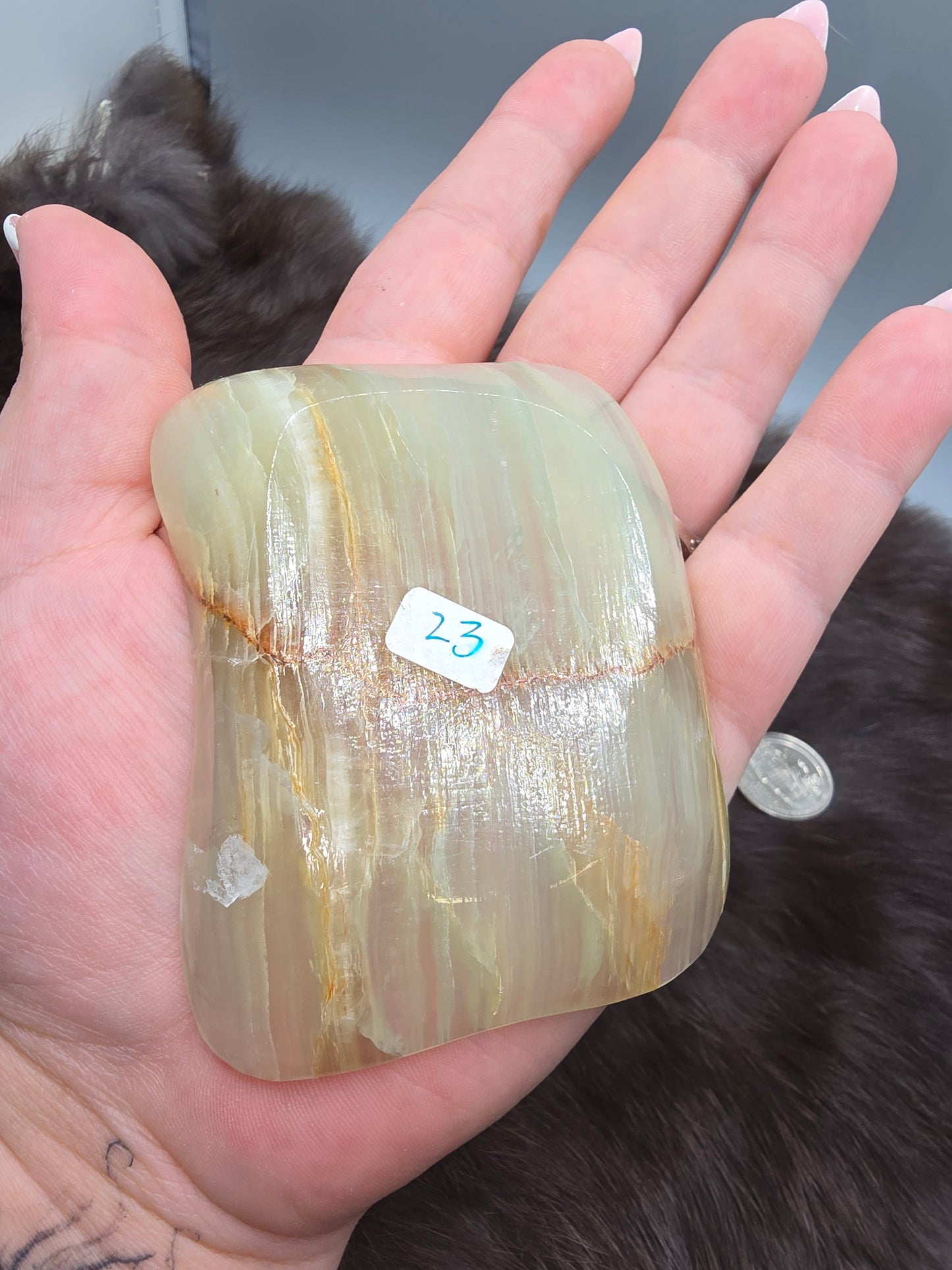 Blue onyx