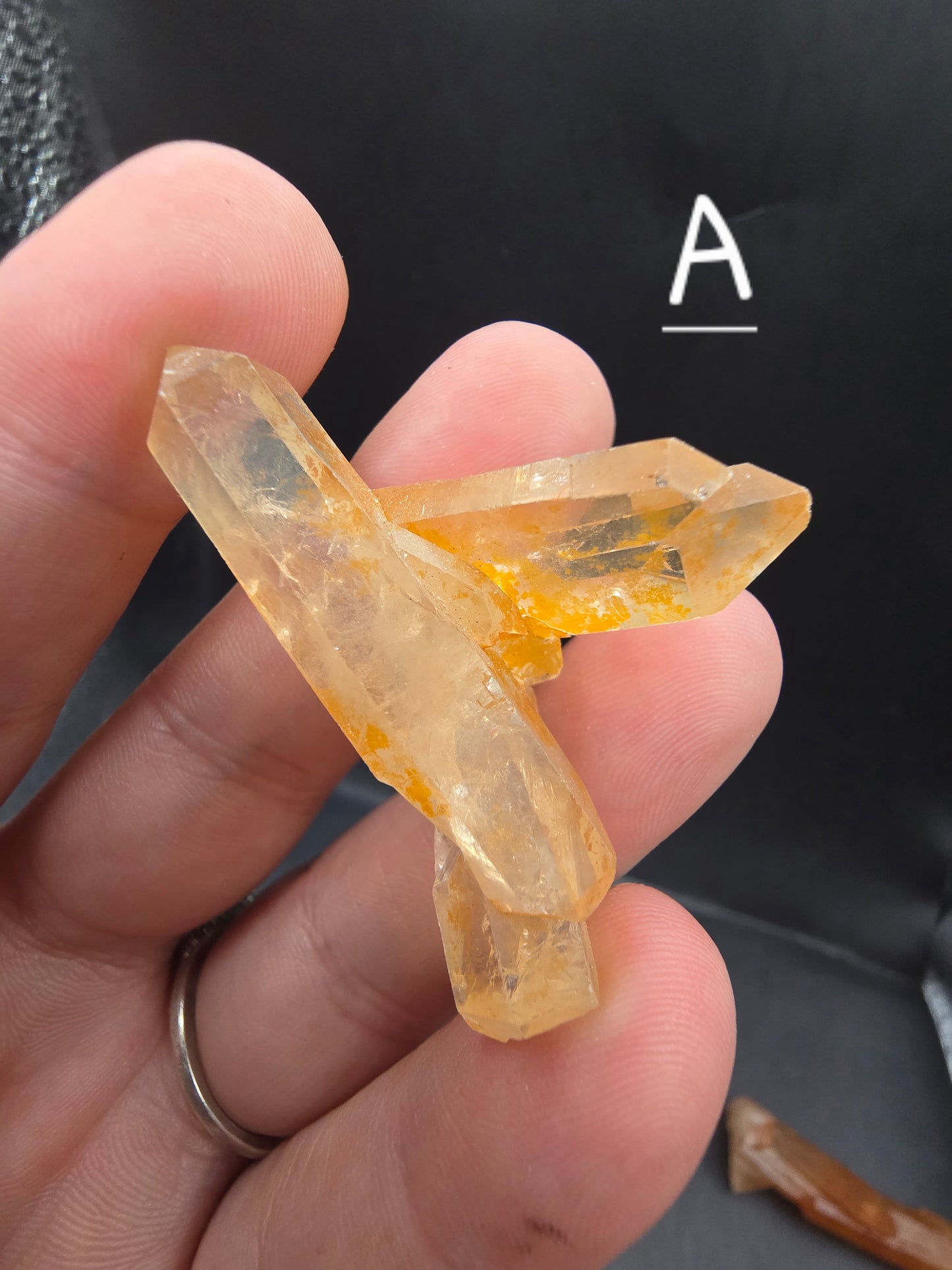 Tangerine quartz