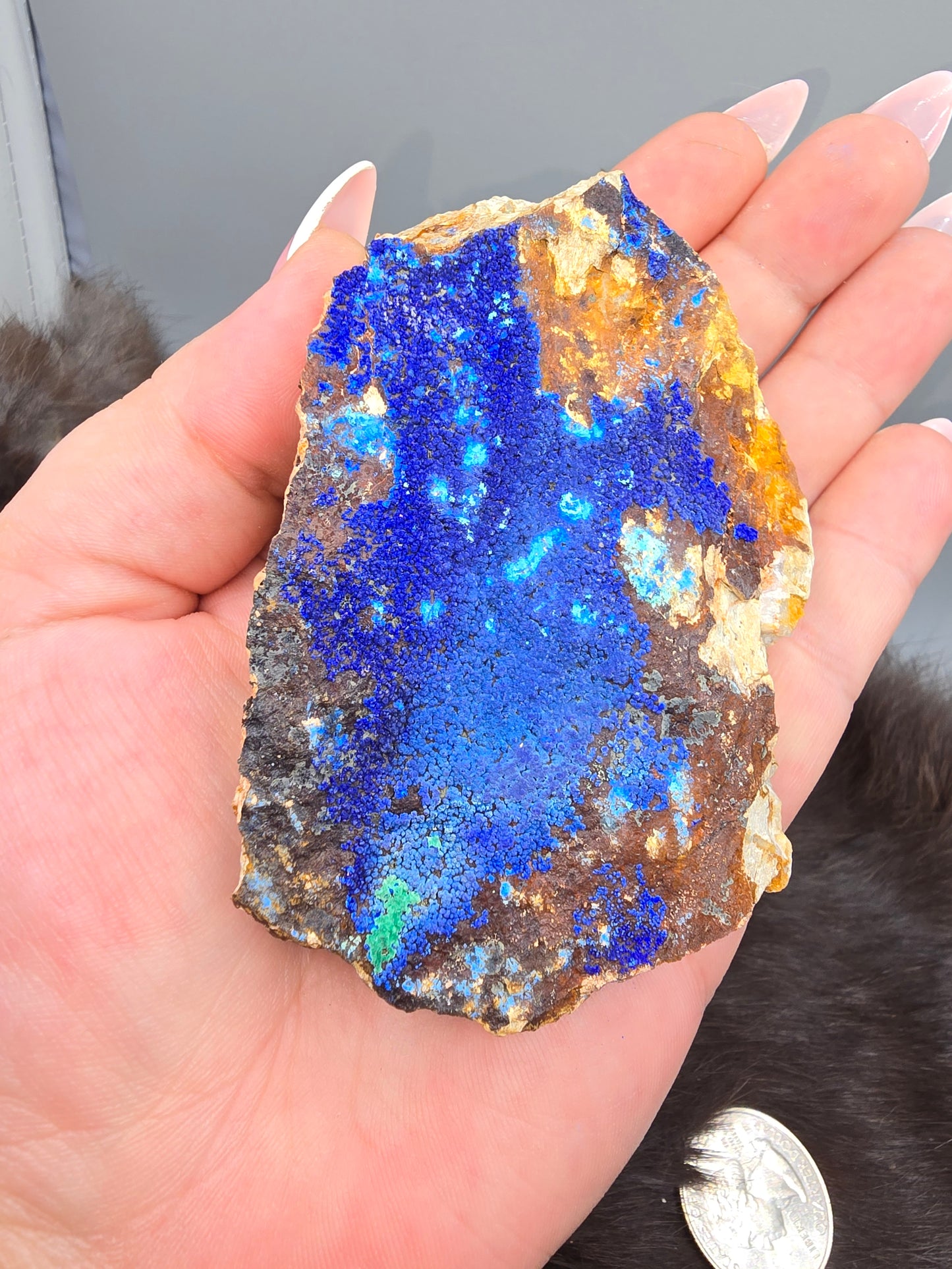 Azurite malachite