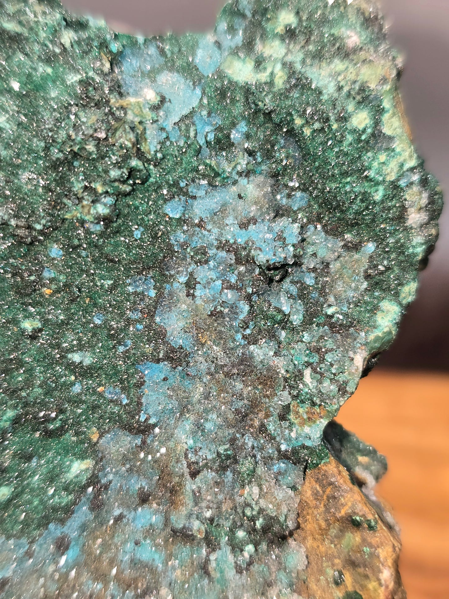 Malachite chrysocolla