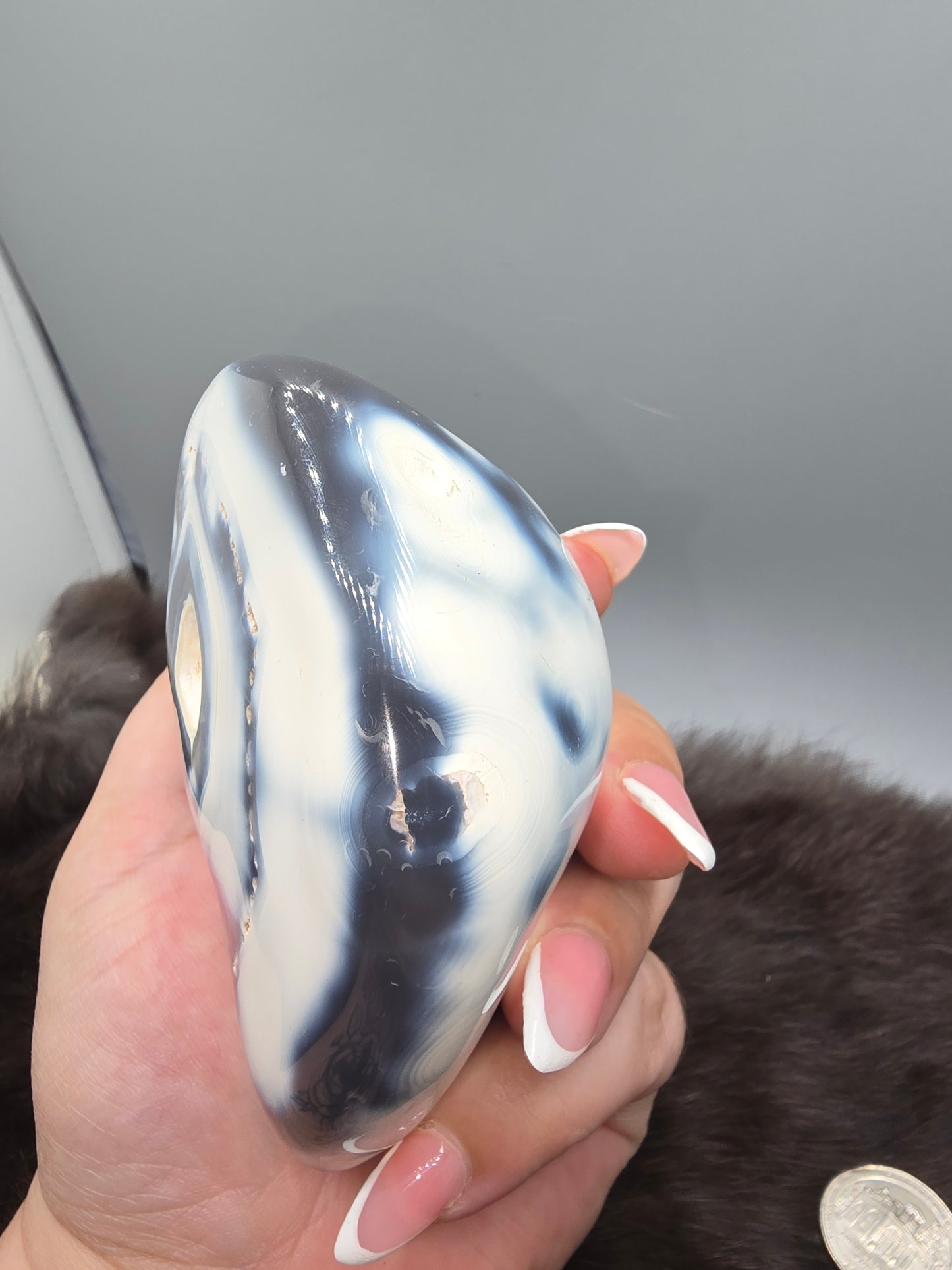 Orca agate