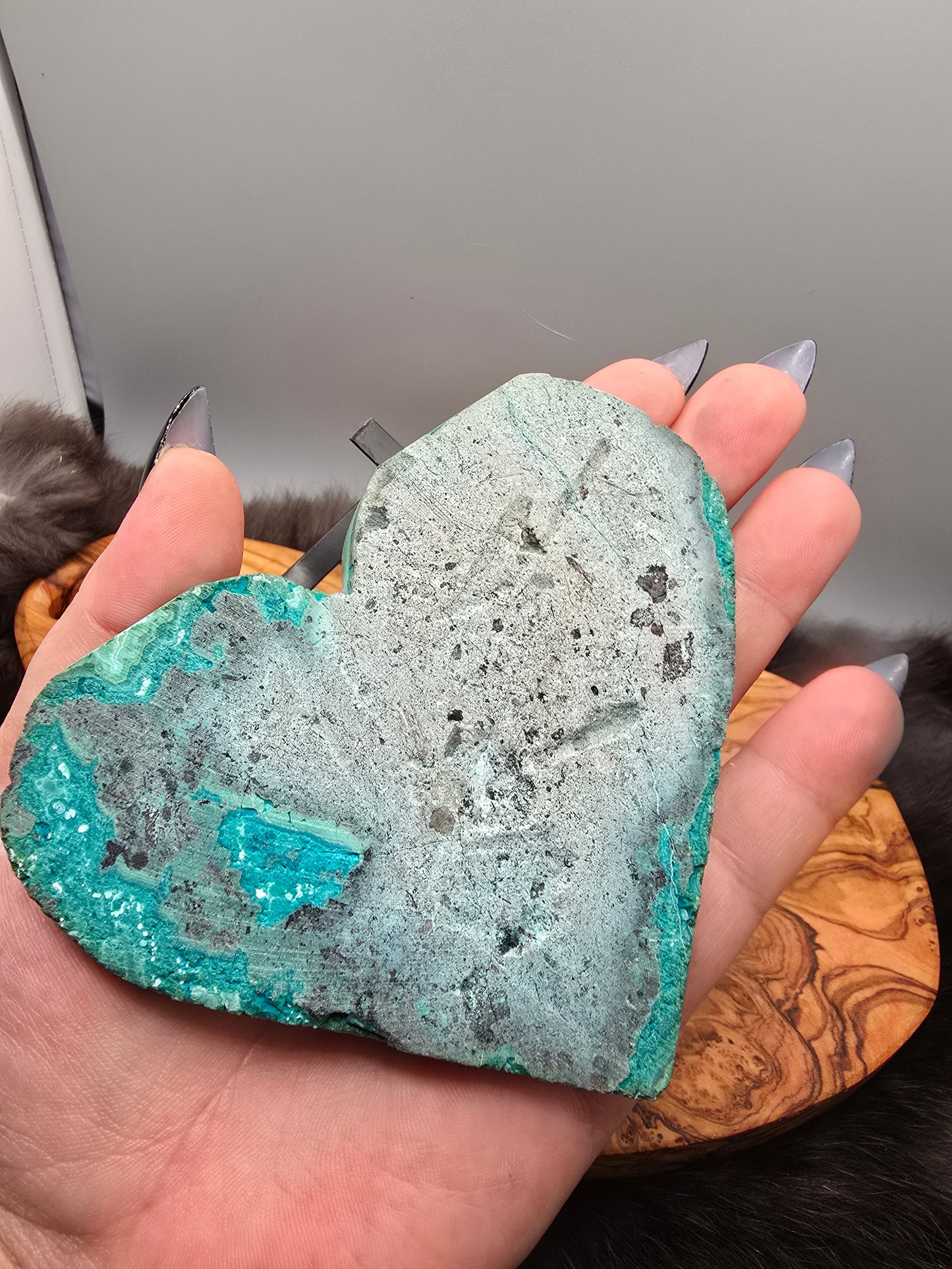Chrysocolla malachite
